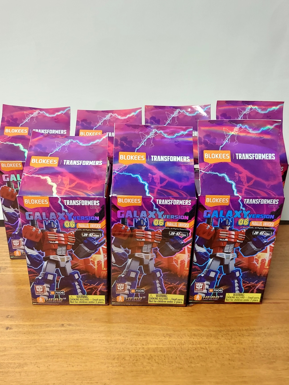 Blokees Transformers Galaxy Model Kits 7 Mystery Boxes from 06 Parallel Universe